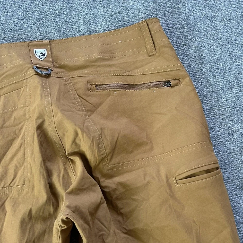 Kuhl Renegade Pants Mens 34x30 Brown Hiking Trail Stretch Outdoor Nylon - Picture 16 of 16